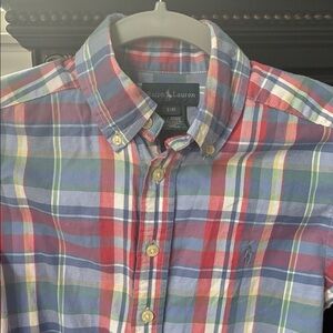 Ralph Lauren Boys 
Multicolor Plaid Shirt